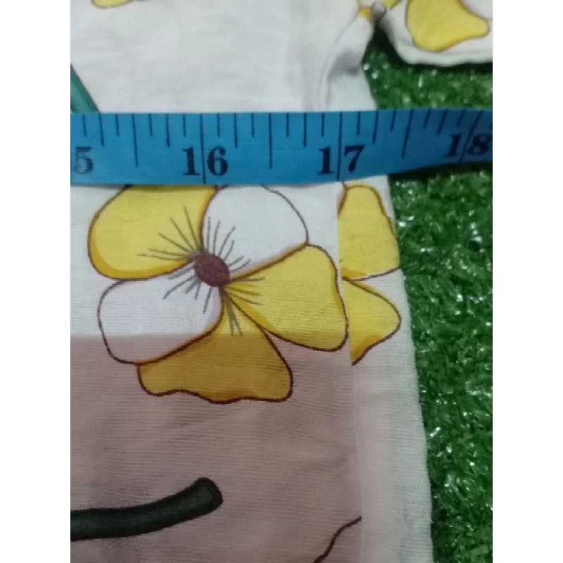 เสื้อทรงสั้นลายพิมพ์ดอก แขนสั้น ผ้าลินินผสม thumbnail 5