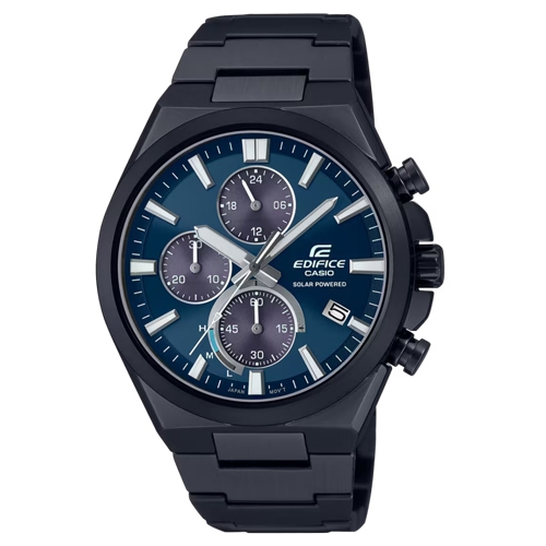 Edifice นาฬิกาข้อมือผู้ชาย สายสแตนเลส สีดำ รุ่น EQS-950DC,EQS-950DC-2A