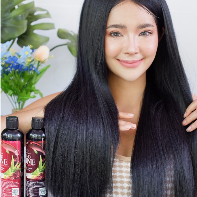 [จัดโปร ของแท้]1แถม1แชมพูคุณศรีสูตรฟื้นฟูผมเสีย ดกดำ ขจัดรังแค ลดผมร่วง แก้หงอก จากธรรมชาติ 300ml.