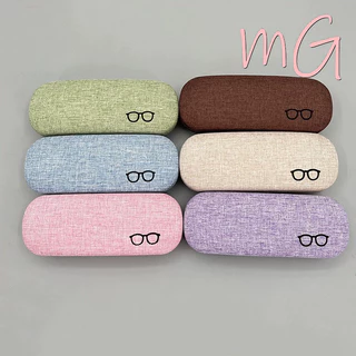 [ส่งจากกทม] My Girlกล่องใส่แว่นตา ใหม่แบบพกพาของผู้หญิง ins สายตาสั้นแว่นตากล่องตาน้ำหนักเบากล่องแว่นตาแถมผ้าเช็ดแว่น