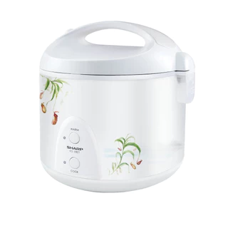 ชาร์ป หม้อหุงข้าวอุ่นทิพย์ ความจุ 1.8 ลิตร รุ่น KS-19ET (คละสี,คละแบบ) SHARP RICE COOKER 1.8 L. #KS-19ET (ASSORTED)