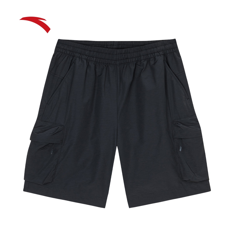 ANTA  กางเกงขาสั้นกลางชาย 1524B6504 Official Store