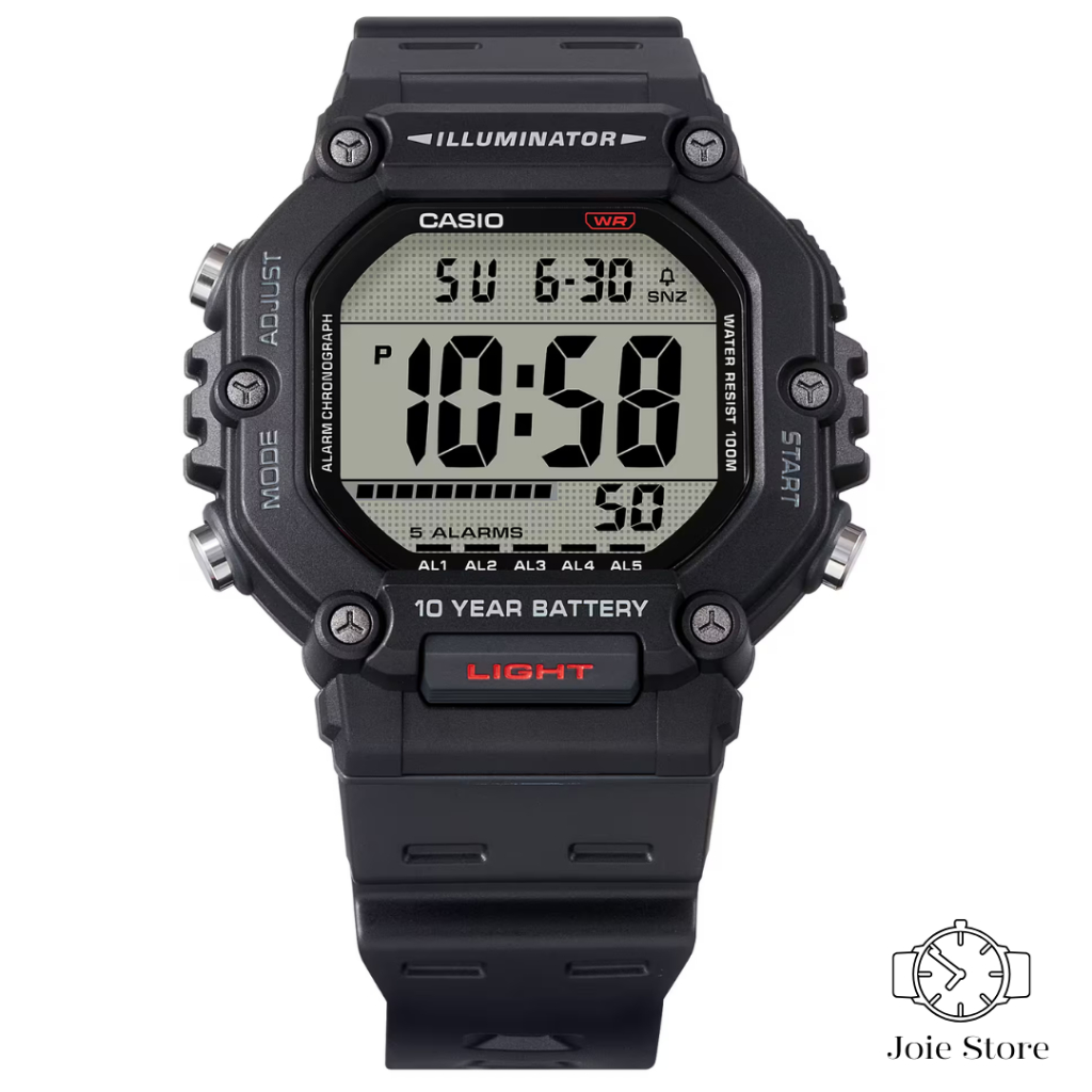 Casio AE-1600H-1AV / AE-1600H-8BV / AE-1600H-5AV นาฬิกาข้อมือคาสิโอ ประกัน 1 ปี