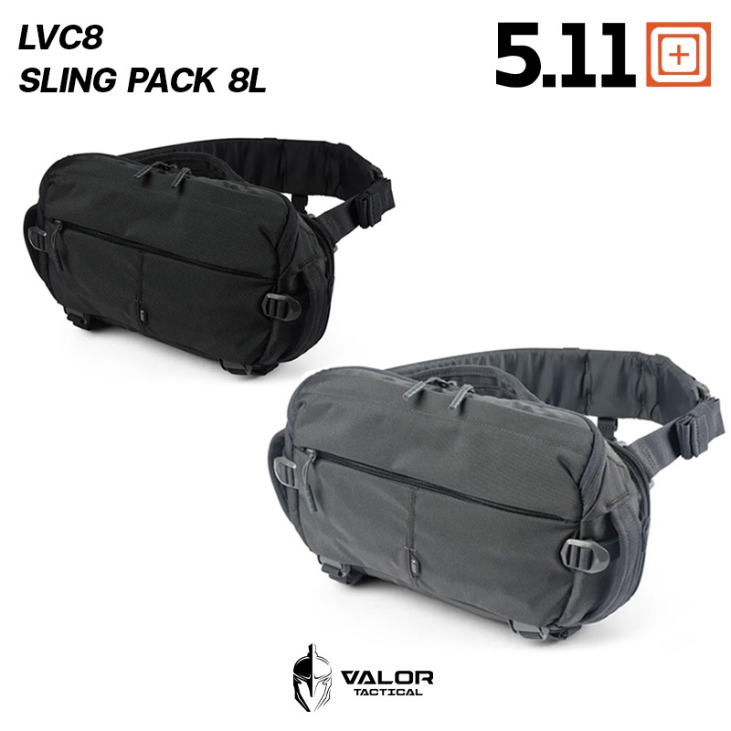 5.11 LVC8 Sling Pack 8L เป้สายเดียว กระเป๋าสะพายไหล่ กระเป๋าเป้เดินทาง วัสดุไนลอน มีช่องเก็บเยอะ