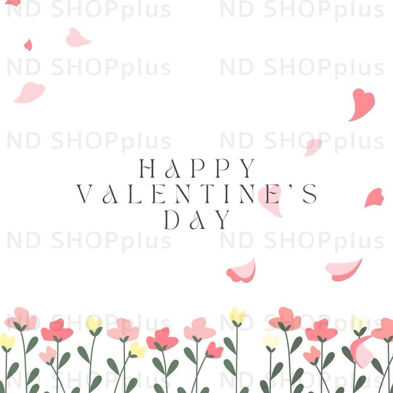 กระดาษรอง+ซองใสฝากาว 3.5x4นิ้ว Valentine’s การ์ดวาเลนไทน์