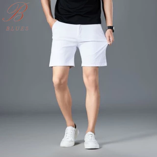 B BLUES กางเกงขาสั้นผู้ชาย ชิโน่ รุ่น (ยอดนิยม) กางเกงขาสั้นชาย ใส่สบาย