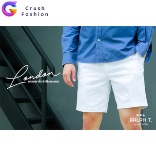 Crush กางเกงขาสั้นผู้ชาย ชิโน่ รุ่น (ยอดนิยม) กางเกงขาสั้นชาย ผ้ายืด ทรงเท่