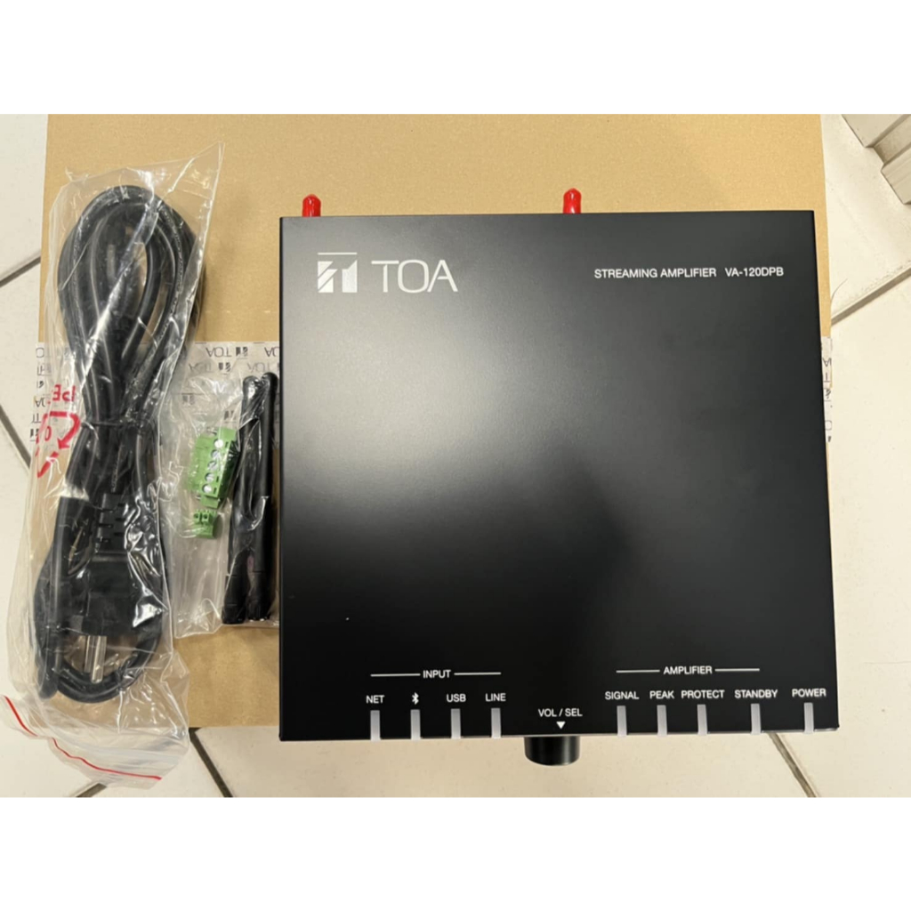 TOA VA-120DPB AS สตรีมมิ่งแอมป์ บลูทูธ แบบไร้สาย สินค้าใหม่เหลือ1ตัวราคาพิเศษ12500บาท
