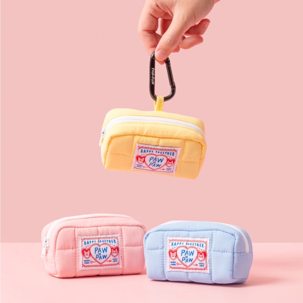 พอว์พอว์ กระเป๋าใส่ถุงเก็บมูลสัตว์เลี้ยง PAWxPAW Poop Bag Holder [PUFFY Collection]