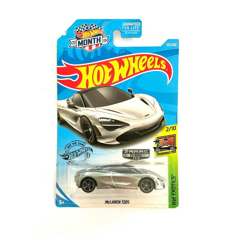 Hot Wheels |  McLaren  720S ~ ✨สีพิเศษ Zamac✨ | 🇺🇸เป็นสินค้าขายที่อเมริกาเท่านั้น🎉 | 📦สินค้ามีพร้อมส