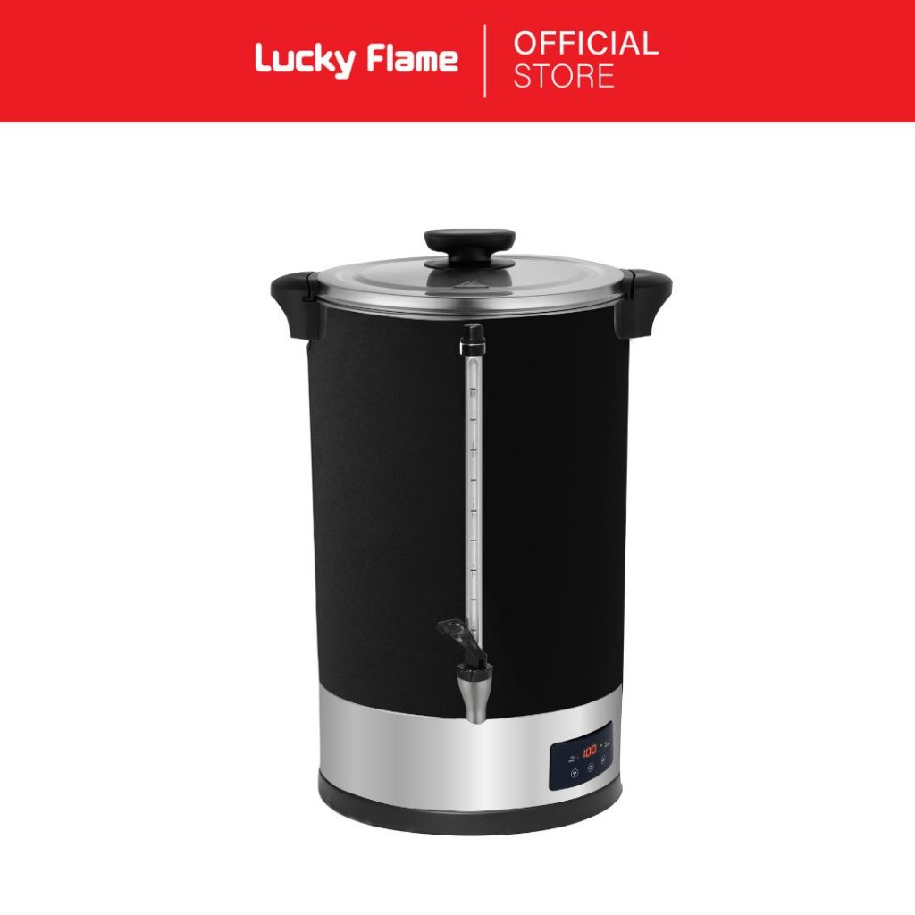 Lucky Flame ถังต้มน้ำร้อนไฟฟ้ารุ่น EWB-2625D ขนาด 25 ลิตร ไฟสถานะระบบดิจิตัล รับประกัน 3 ปี