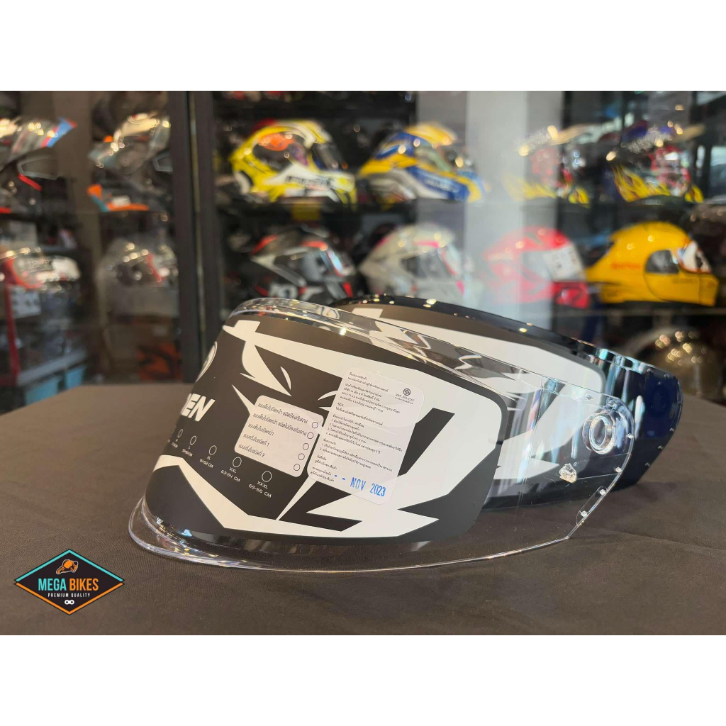 ชิลด์หน้าหมวกกันน็อค Raiden รุ่น STR RAIDEN VISOR HELMET