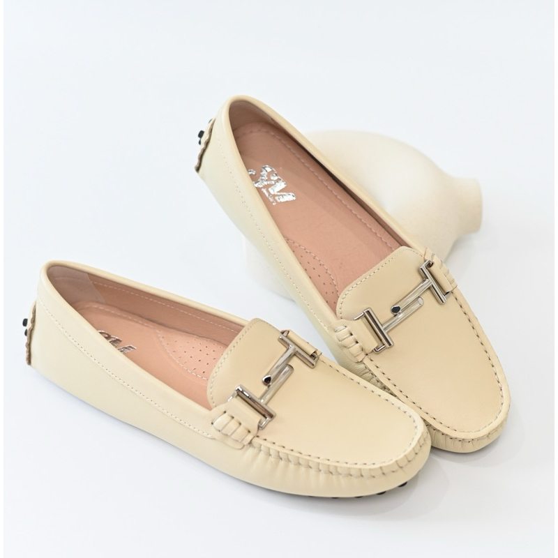Soulmate Shoes รองเท้าหนังแท้ Angelic Mate in Beige
