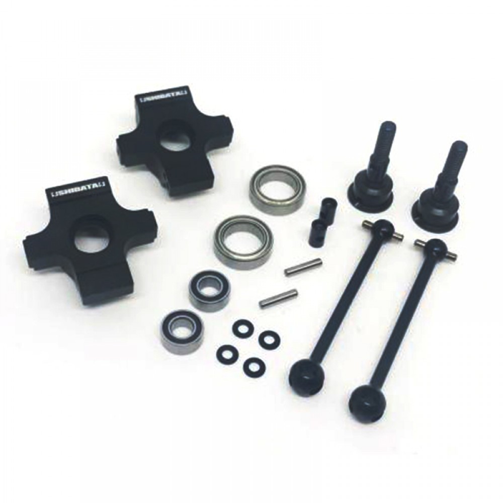 R31 House Inset Rear Knuckle Set Black R31S323BK