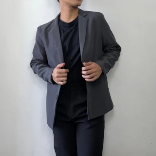 Blazer เบลเซอร์ผู้ชาย สไตล์มินิมอล ชุดออกงาน (S-4XL)