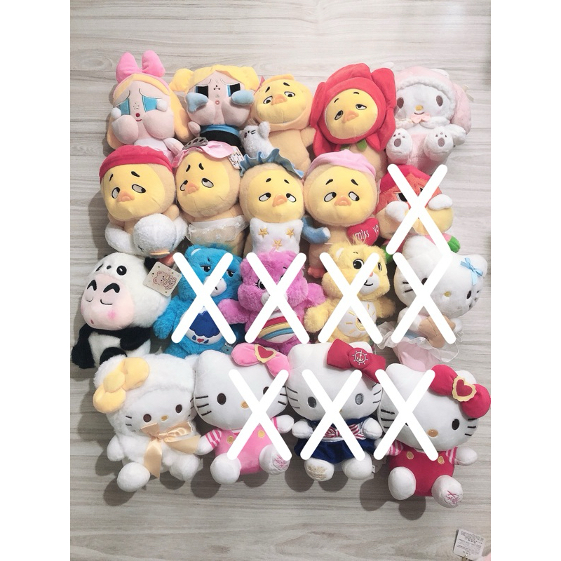 upsetduck carebear ชินจัง มายเมโลดี้ คิตตี้