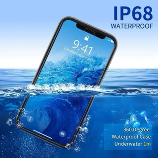IP68 Caseกันน้ำ+ชาร์จไร้สาย ใช้งานได้อย่างต่อเนื่อง สินค้ามาใหม่สีดำ กันกระแทก สินค้ามีพร้อมส่ง