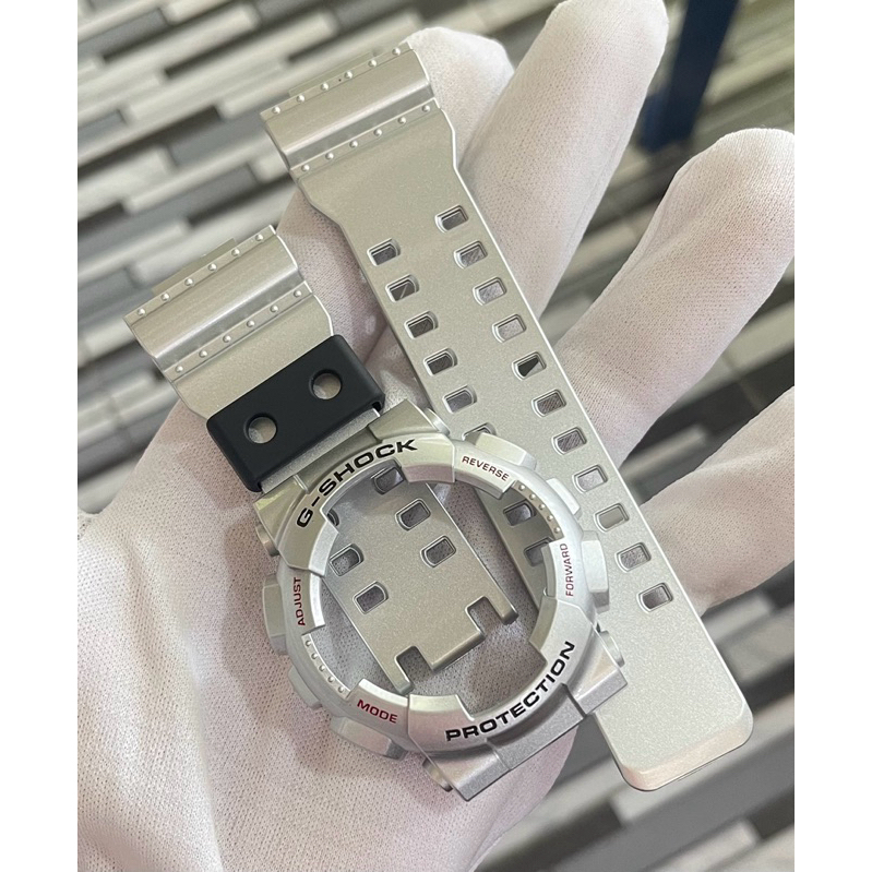 กรอบสาย G-Shock ของแท้ 100%(GA/GD/GAX/GLS)โทนสีเทาเงา