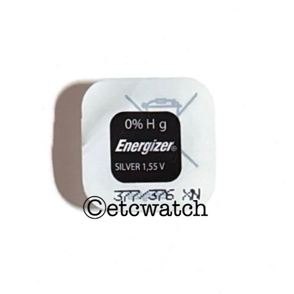 ถ่านกระดุม Energizer 377 / 376 / SR626SW / SR626W 1 ก้อน