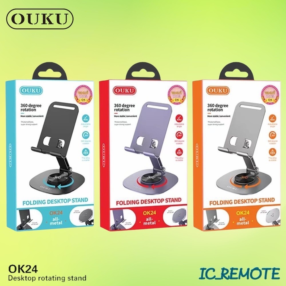 OUKU รุ่น : OK24 ขาจับโทรศัพท์ติดรถยนต์ สินค้าพร้อมส่ง