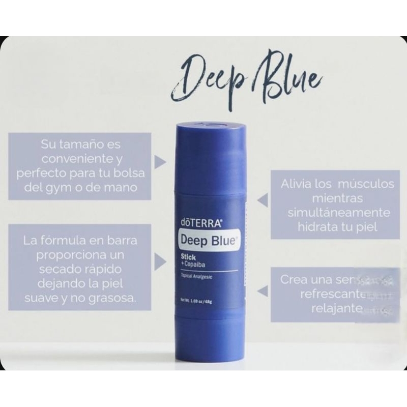 Deep Blue Stick 1.69oz/48g สีน้ำเงินเข้ม