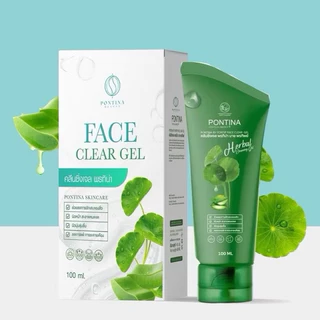 (พร้อมส่ง)เจลล้างหน้าใบบัวบก คลีนซิ่งเจล พรทิน่า ขนาด 100 ml. 💚