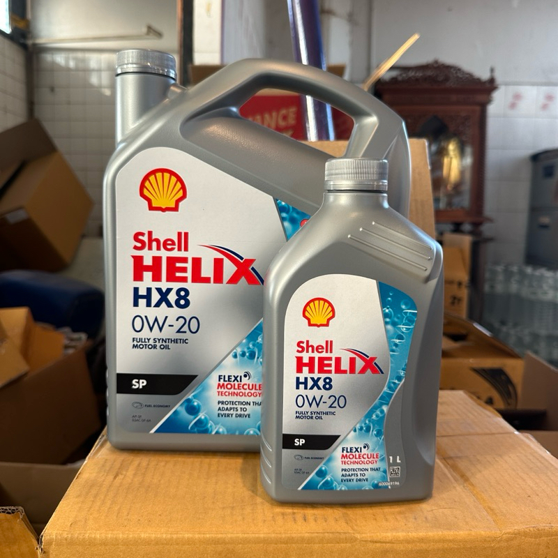 เชลล์ น้ำมันเครื่องสังเคราะห์แท้ ECO CAR 0W-20 Shell HX8 ขนาด3ลิตร ใช้กับรถอีโค่คาร์ทุกรุ่น