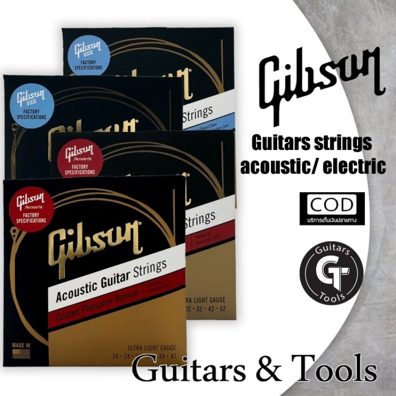 สายชุดเคลือบกีตาร์โปร่ง กีตาร์ไฟฟ้า | ครบชุด6เส้น คุณภาพดี 🎉มีเก็บปลายทาง_