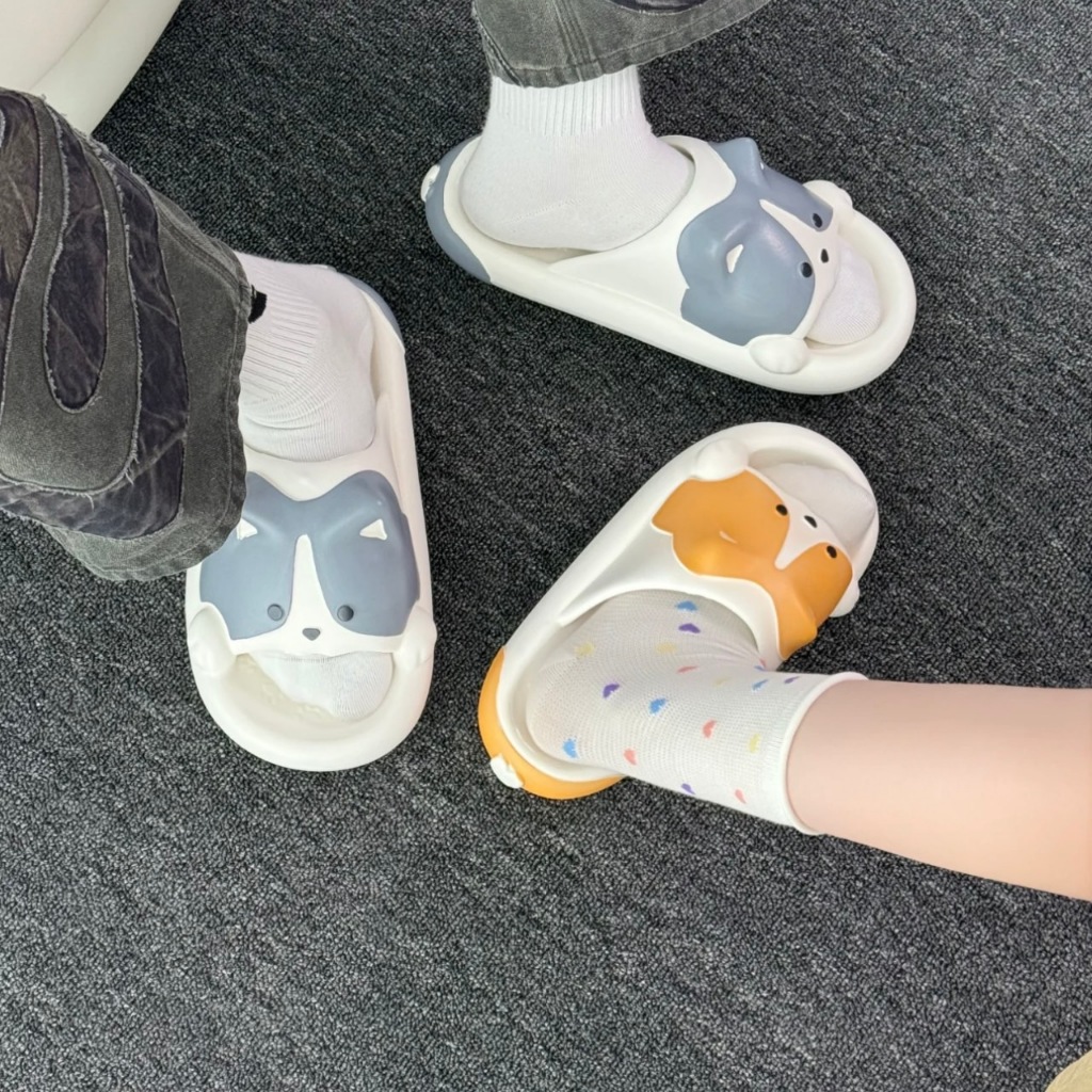 พร้อมส่งจากไทย 【TX-3310】แตะแบบสวม หน้าแมวเมี๊ยวน้อย น่ารักมากๆสีพื้นสายแบ๊วห้ามพลาดนะค้าาา กันลื่นกันน้ำได้ - รูปที่ 4