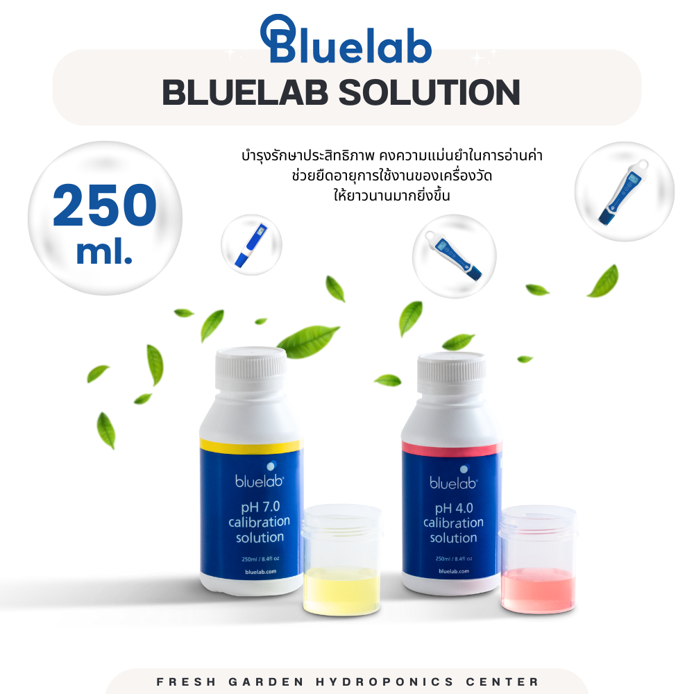 Bluelab pH 4.0 & pH 7.0 Solution 250 ml