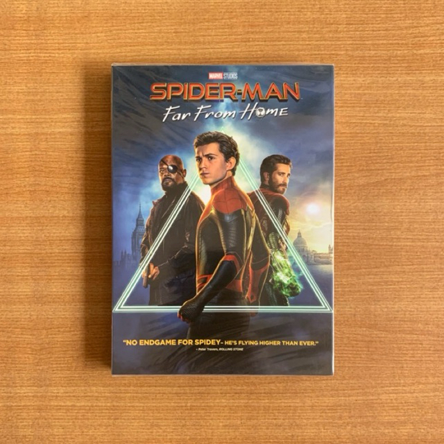 DVD : Spider-Man Far From Home (2019) สไปเดอร์แมน ฟาร์ ฟรอม โฮม [มือ 1 ปกสวม] Marvel / Tom Holland /