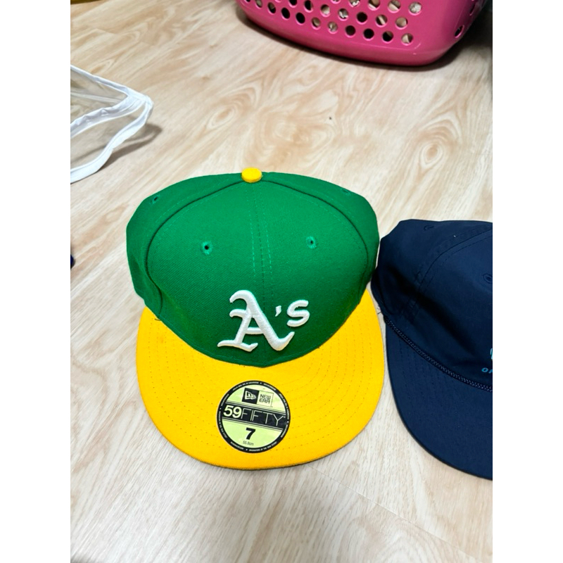 หมวกทีมบาส Oakland Athletics Baseball Cap Green ของแท้💯