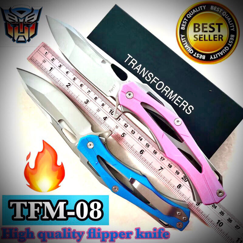 High quality flipper knife TFM-08 for collection and camping 🏕️