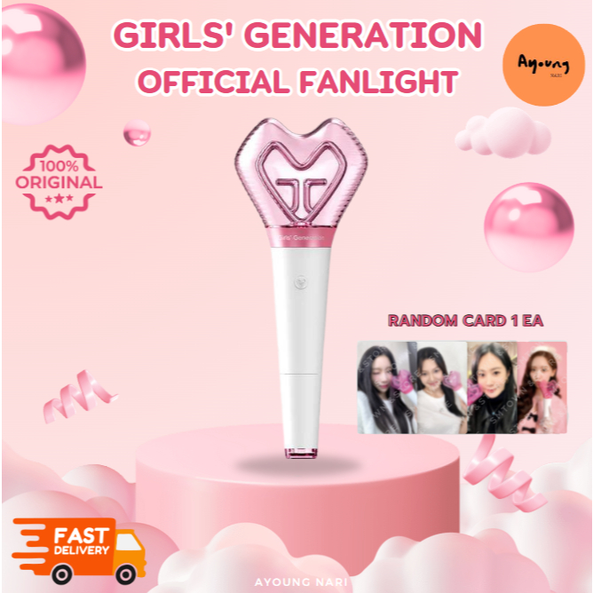 🛵 กทม. ส่งด่วน พร้อมส่ง 🩷 [Girls Generation] Official Light Stick แท่งไฟ SNSD GG ของแท้จาก SM