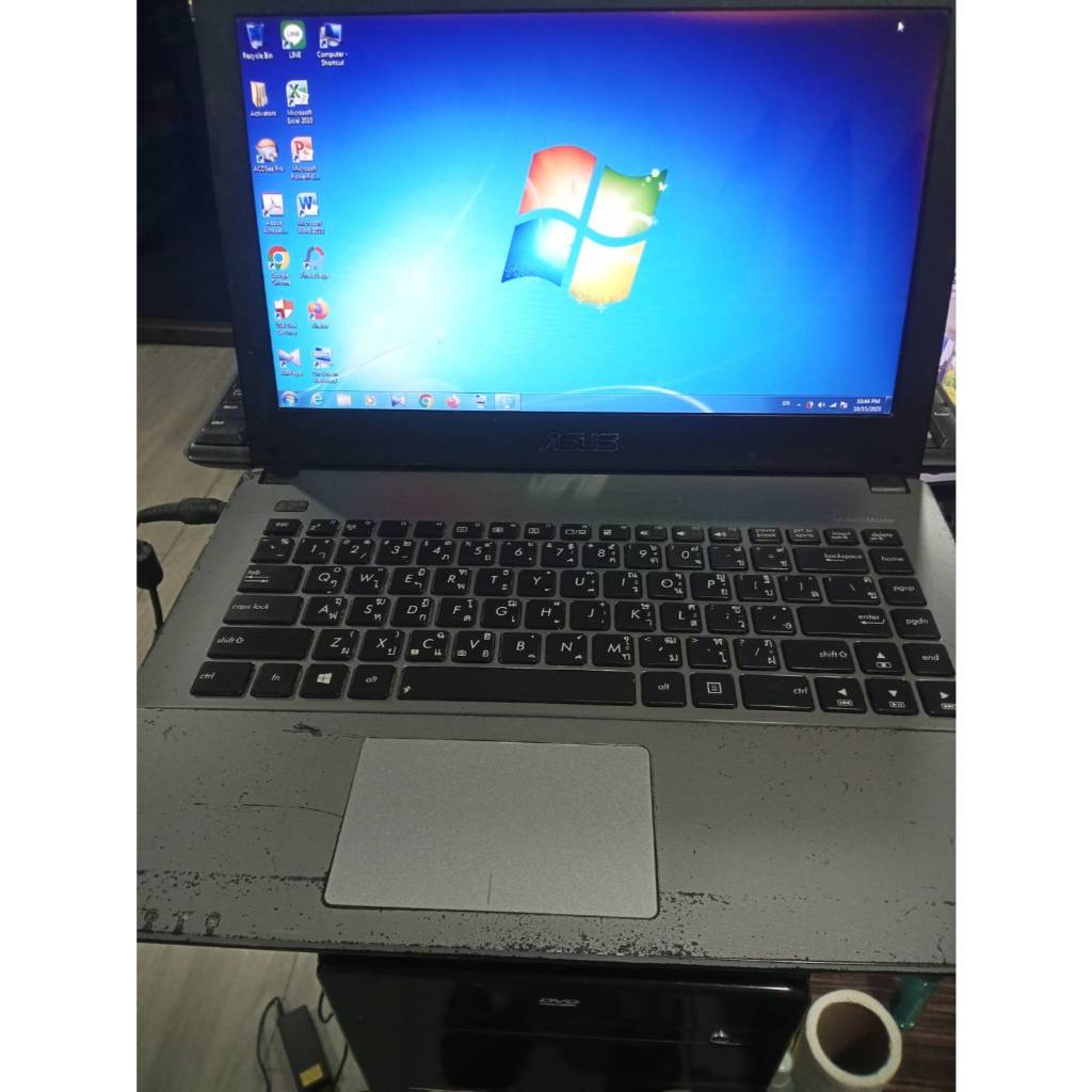 ASUS X450CC-WX006D Pentium 2117U Ram 4 Hdd 500 การ์ดจอแยก Nvidia GT 720M 2G DDR3 DVD-RW USB3.0 ( มือ