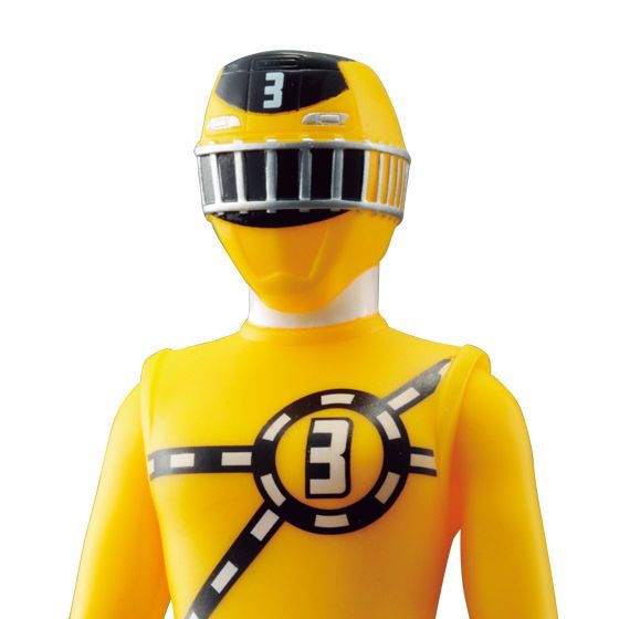 SENTAI HERO SERIES  03 TOQ 3 GOU YELLOW (TOQGER)