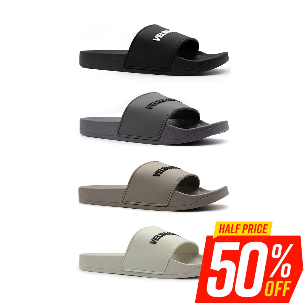 หลุด QC ลด50% รองเท้าแตะ Velika™ | BASIC SLIDE SANDAL นุ่ม ใส่สบาย ไม่ปวดเท้า
