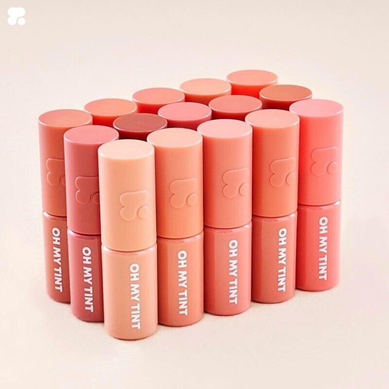 [พร้อมส่ง/ขายส่ง]2P Original Oh My Tint Velvet & Smooth 2.2g ลิปทินท์เนื้อละมุน แพ็คเกจใหม่