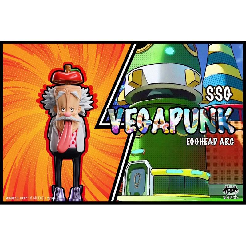 Resin WCF One Piece - Dr. Vegapunk by YZ Studio