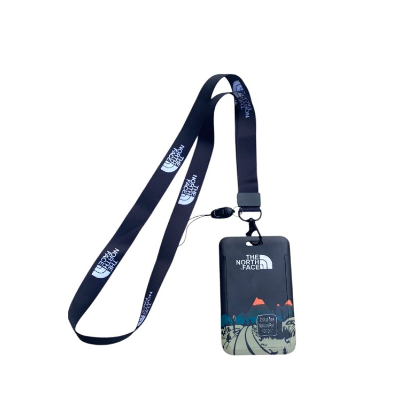 TNF สายคล้องคอ ID การ์ด สายคล้องคอบัตรพนักงาน บัตรนักเรียนนักศึกษา