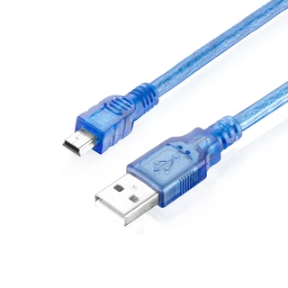 🚀ส่งเร็ว🚀 สาย USB to Mini USB 5pin สายชาร์จ กล้องติดรถยนต์ สายชาร์จกล้องถ่ายรูป Mini USB 5 Pin Cable 1.8M 3M 5M #DM