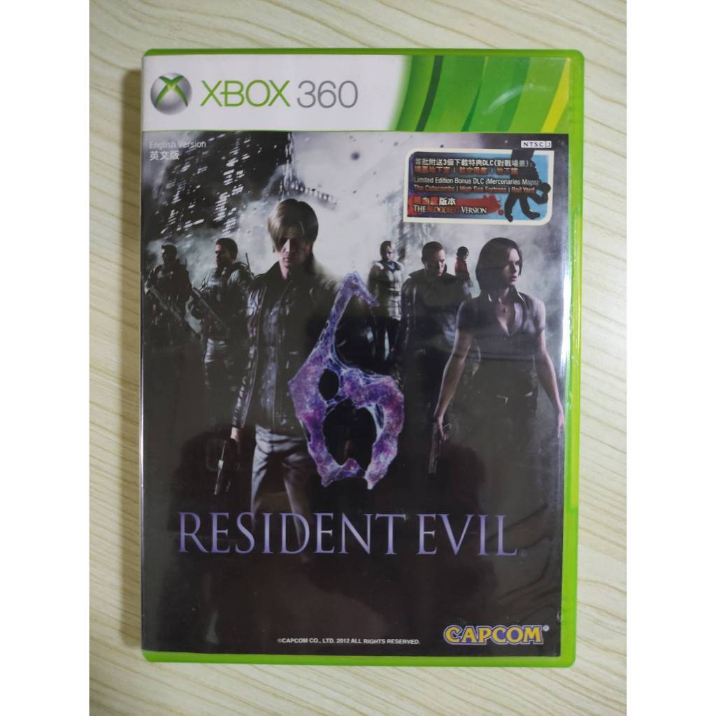 (มือ2) Xbox​ 360​ -​ Resident​ Evil​ 6​ (NTSC)​ *เล่นได้ทุกโซน
