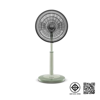 MITSUBISHI ELECTRIC ตั้งพื้นกึ่งตั้งโต๊ะ R16A-GC แบบปุ่มกด ขนาดใบพัด 16 นิ้ว