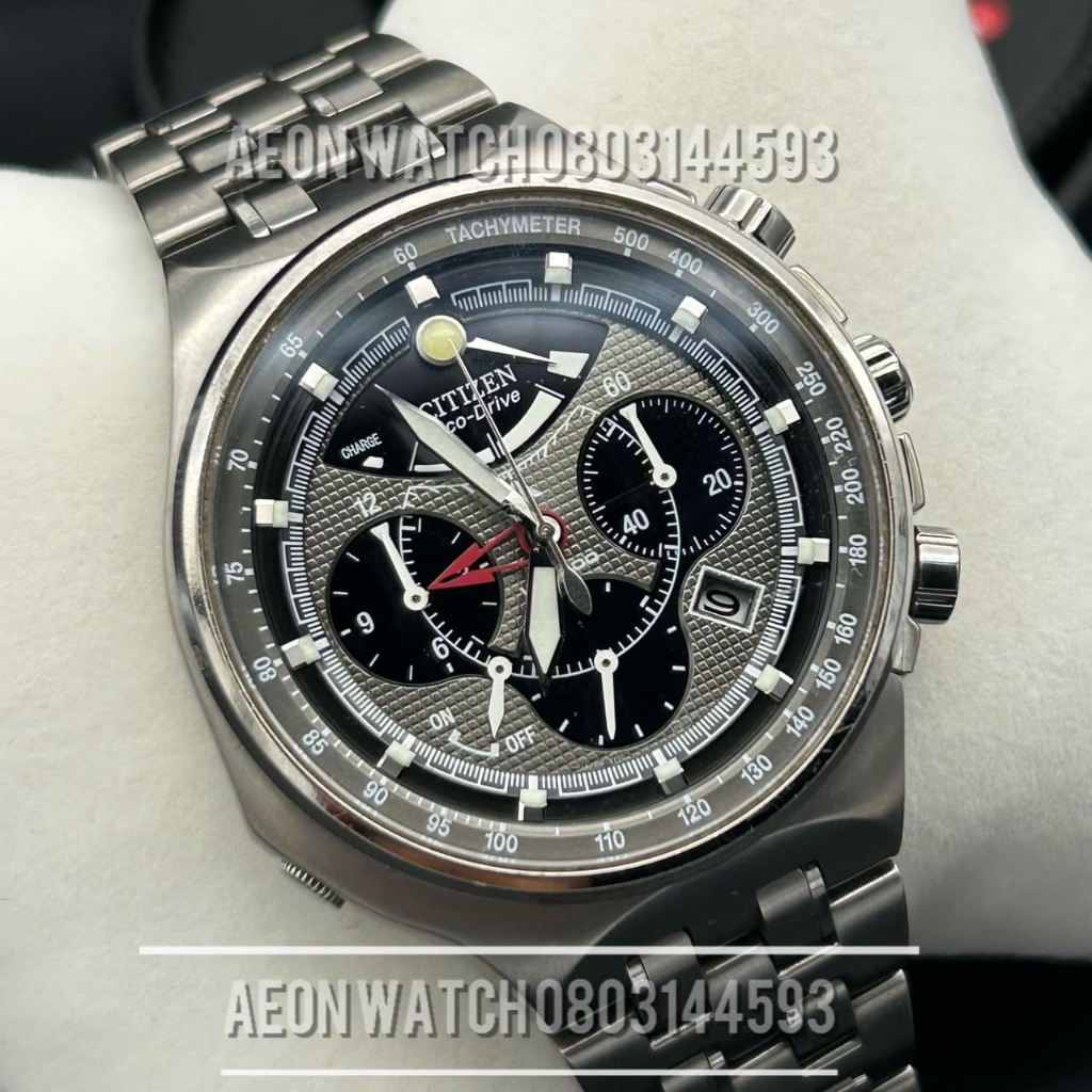 Citizen Eco-Drive Titanium Caliber 2100  Chronograph AV0021-52H