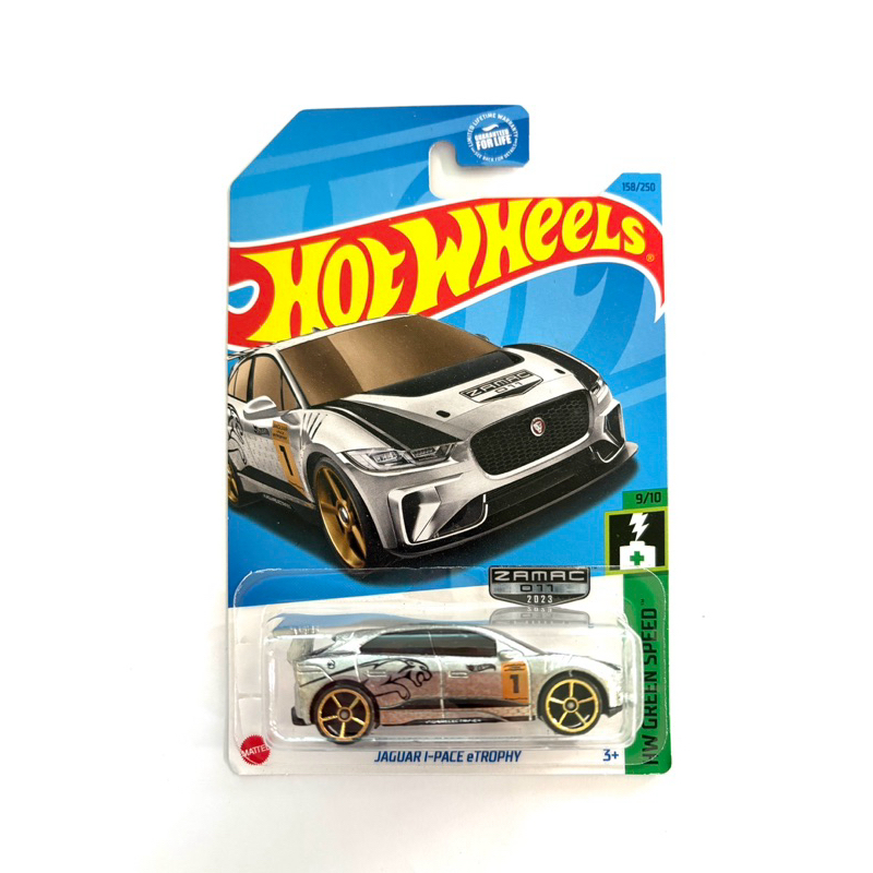 Hot Wheels | JAGUAR I-PACE eTHRPHY ~ สีพิเศษ ZAMAC | 🇺🇸เป็นสินค้าแพคอเมริกา | 📦สินค้ามีพร้อมส่ง