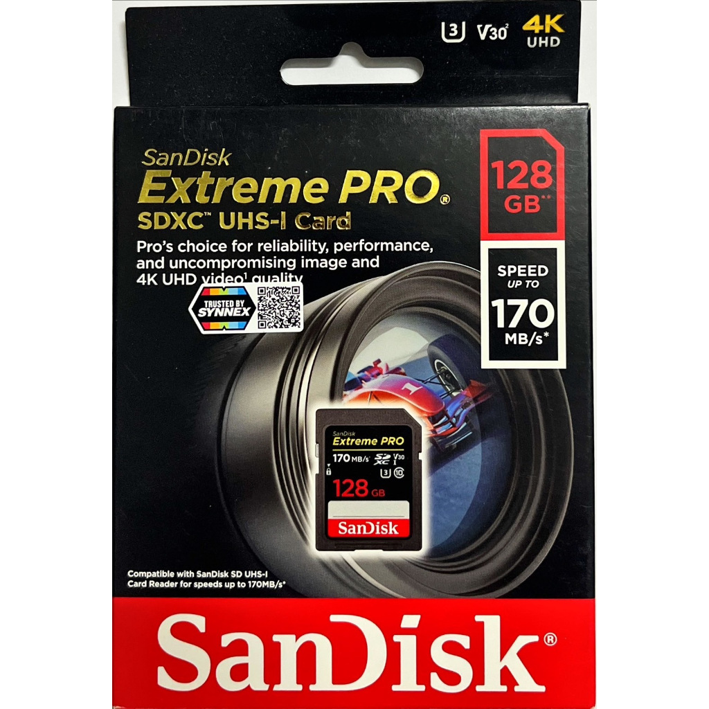 ของแท้ SanDisk Extreme Pro SD Card 128 GB