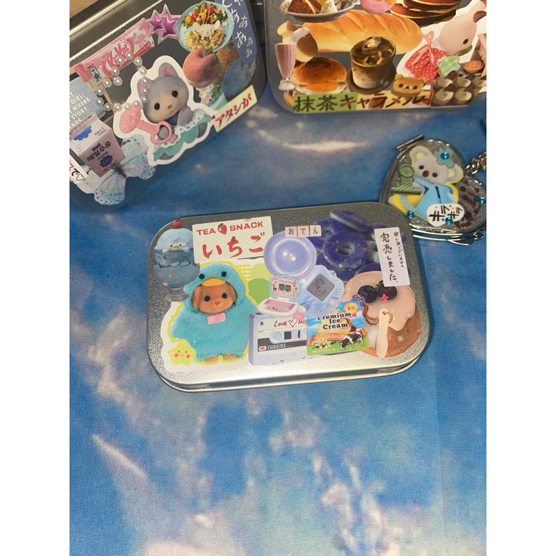 🫐🪞กล่องเหล็กใส่ของ tin wallet ⋆ 𐙚 ̊.🧊