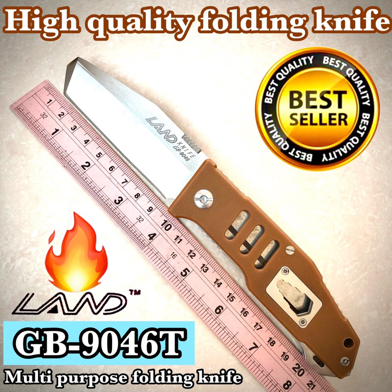 High quality folding knife Land GB-9046T for collection and use camping 🏕️