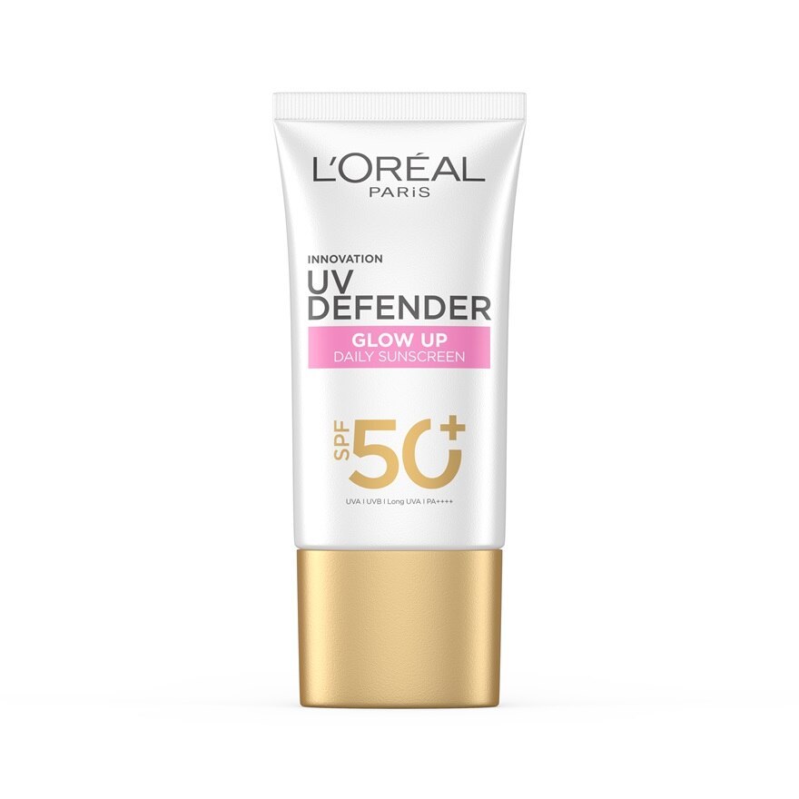 Loreal Paris UV Defender Glow Up Daily Sunscreen SPF50+ PA++++ 50 ml