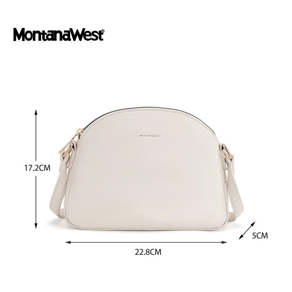 Montana West รุ่น Crossbody Bag กระเป๋าสะพายข้าง กระเป๋าสะพายไหล่ สำหรับผู้หญิง หนัง PU (MWC-463)